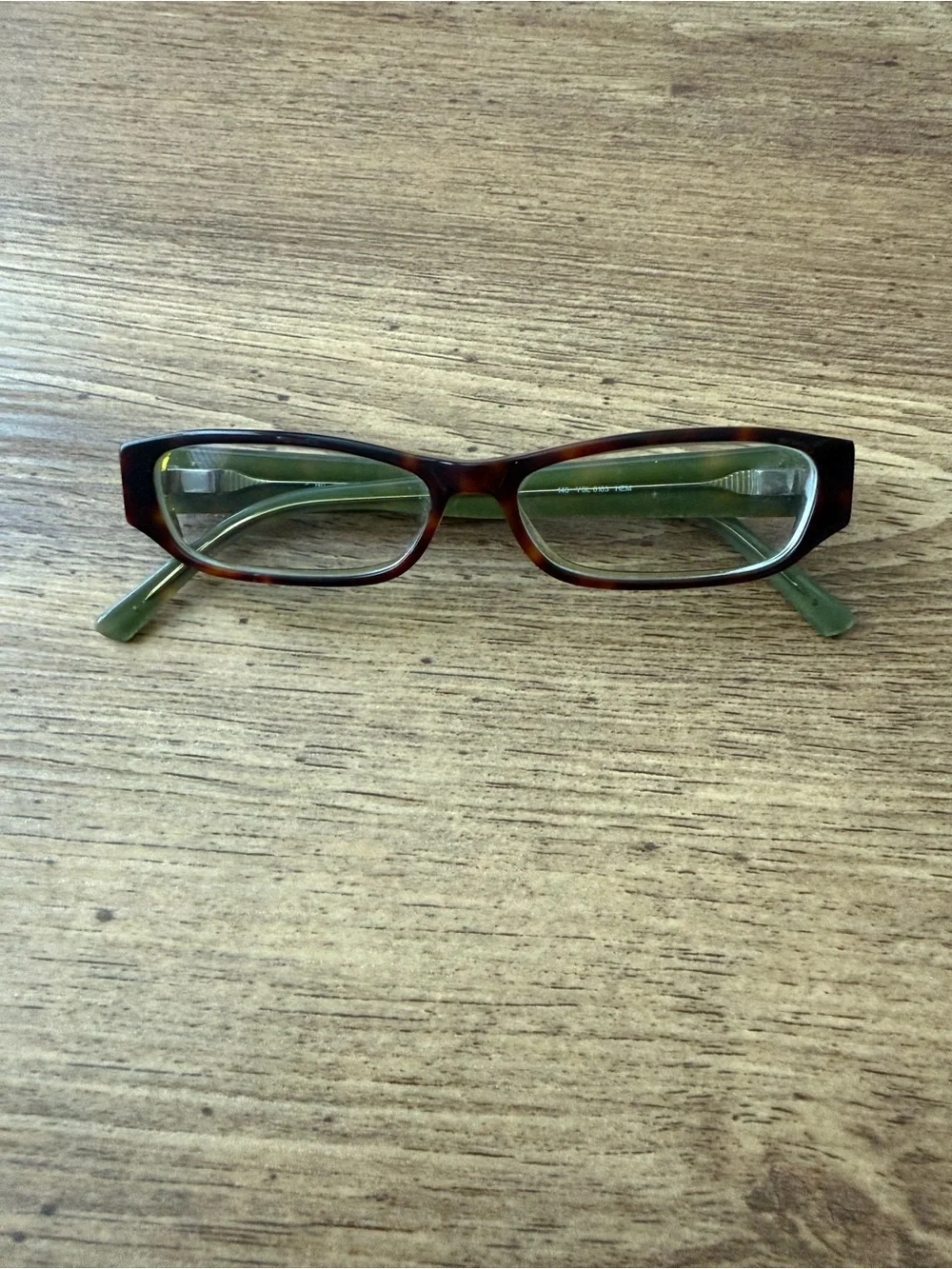 Yves Saint Laurent YSL 6163 Hem Eyeglasses **FRAME ONLY** Italy 52-16-135 Green